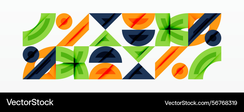 Abstract geometric pattern shapes repeat creating Abstract geometric pattern shapes repeat creating vector image