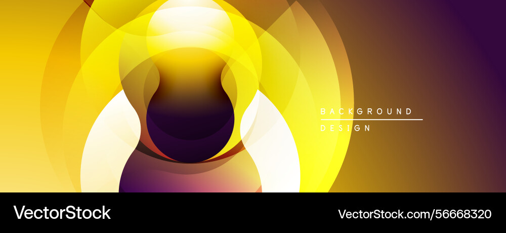 Abstract layers create dynamic golden visual Abstract layers create dynamic golden visual vector image