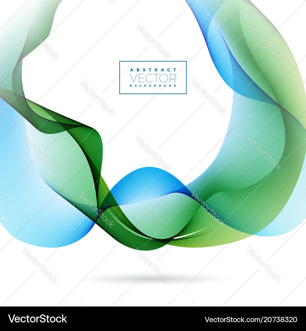 Abstract wave design on white background Abstract wave design on white background vector image
