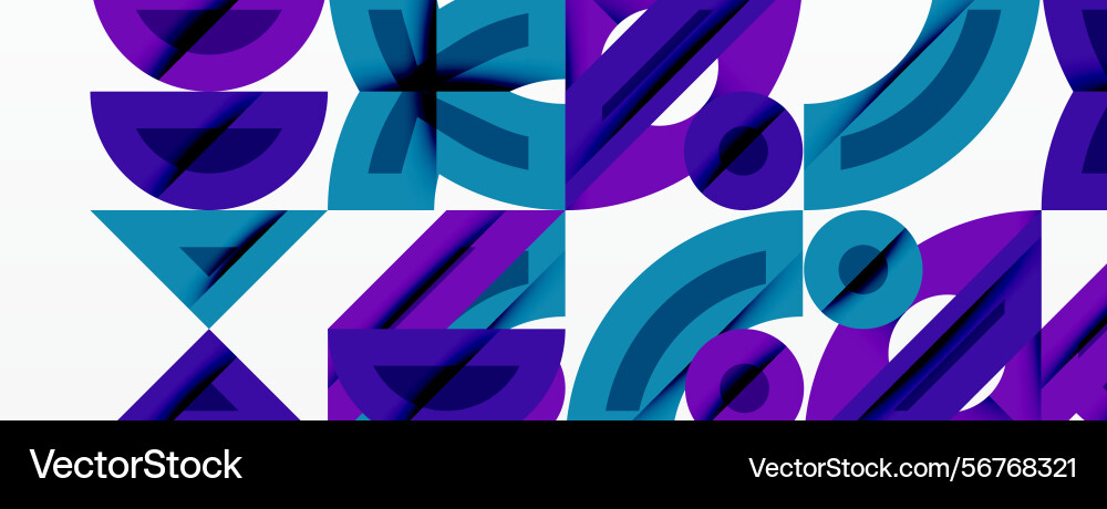 Abstract geometric pattern repeating shapes Abstract geometric pattern repeating shapes vector image
