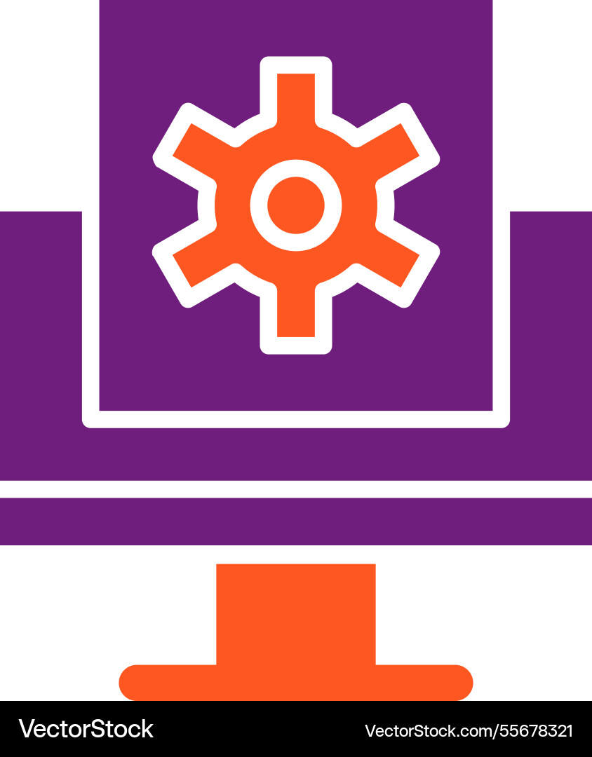 Web optimization icon design vector image