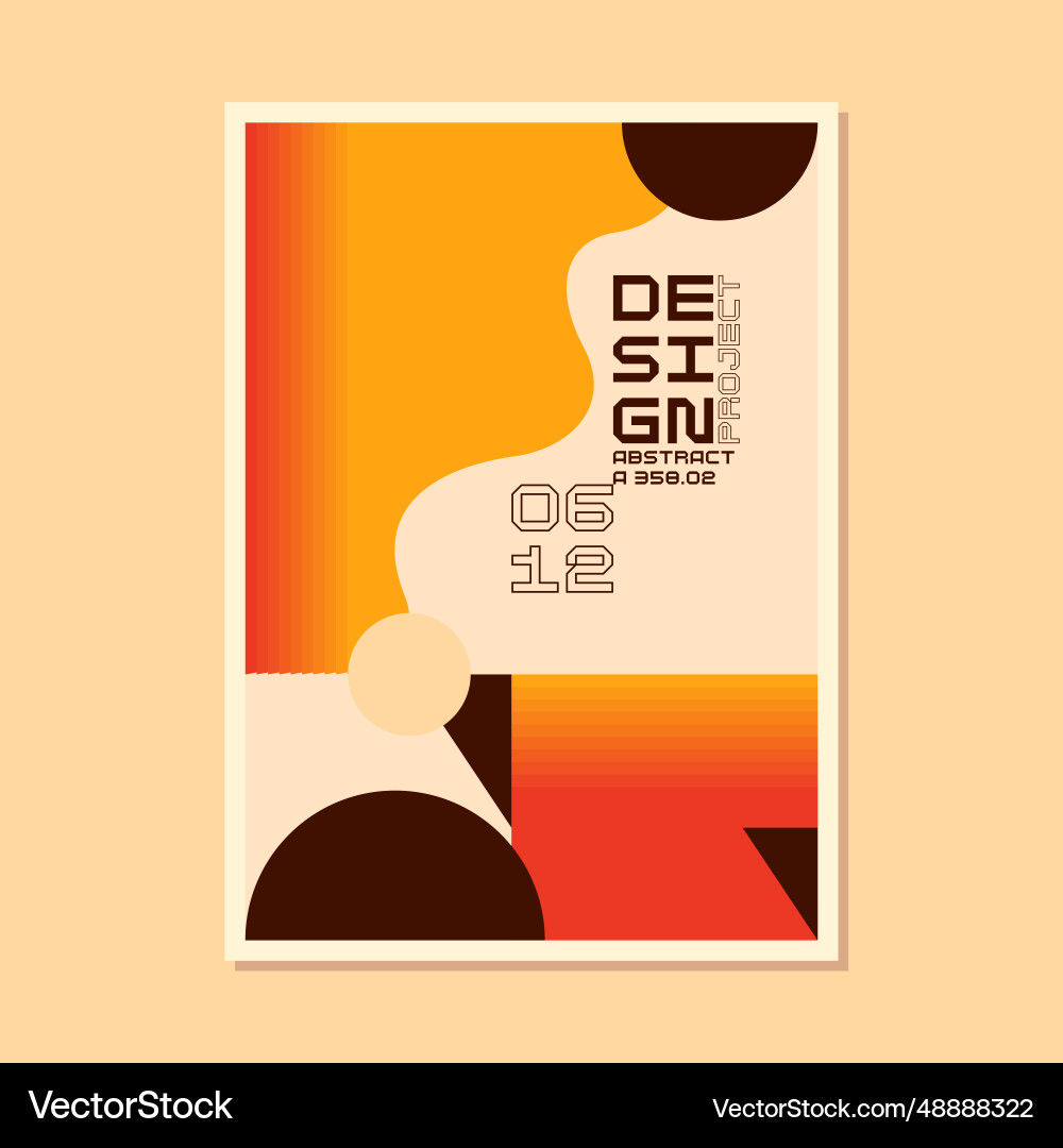 A template to use in your design composition A template to use in your design composition vector image