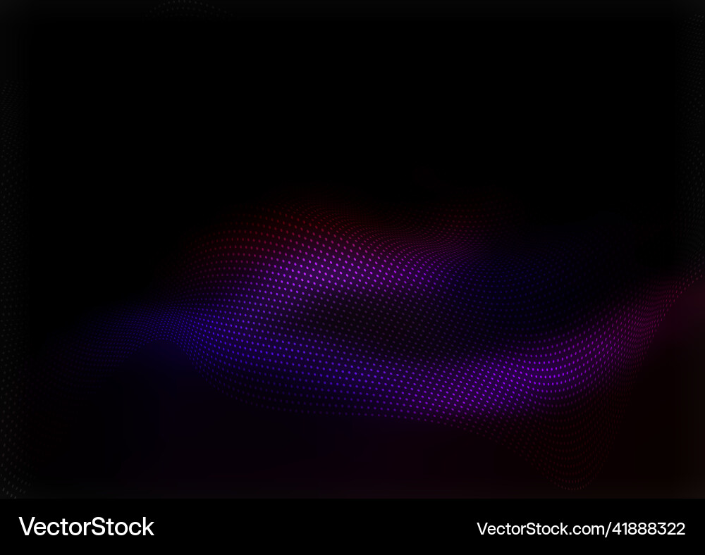 Cyber Particle Background vector image