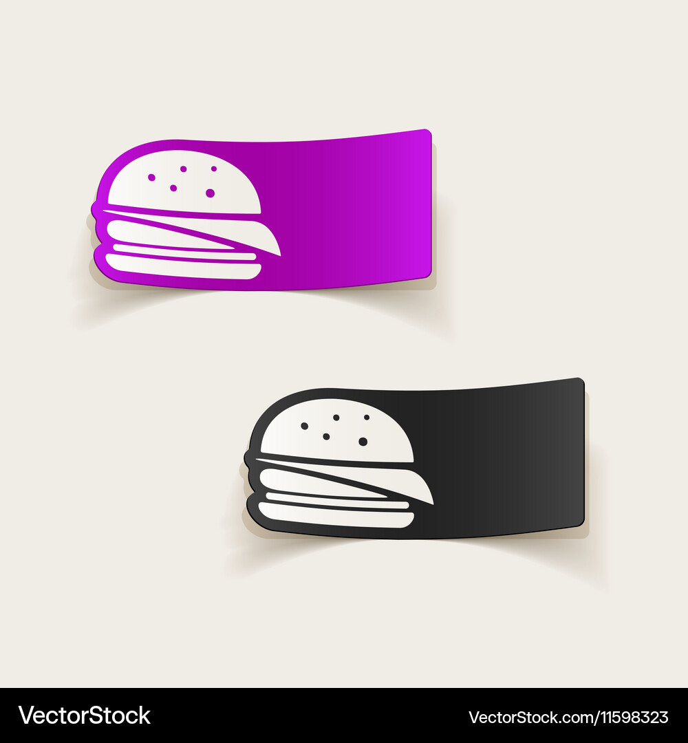Realistic design element Vector Image