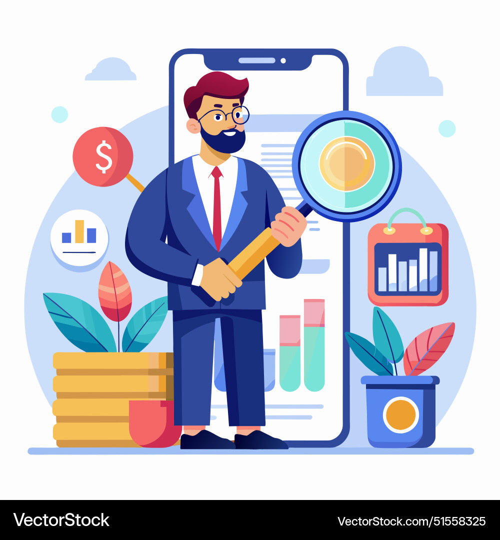 Kyc know your customer process to identify user Kyc know your customer process to identify user vector image