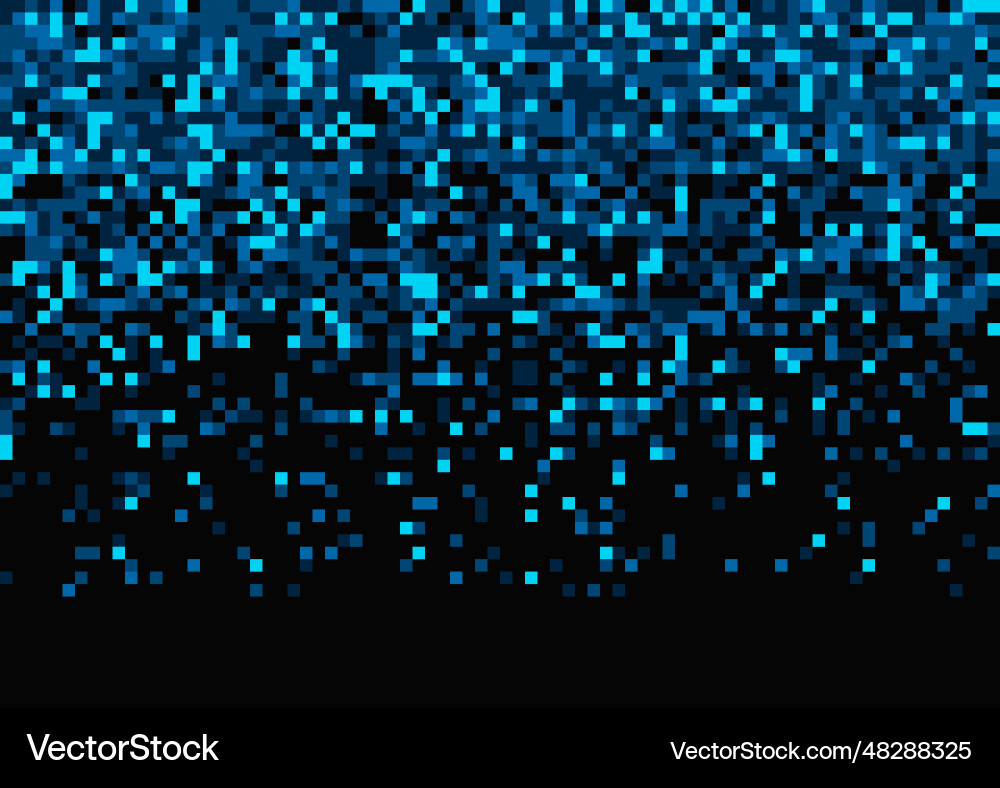 Pixelated Tech Abstract Background vector image