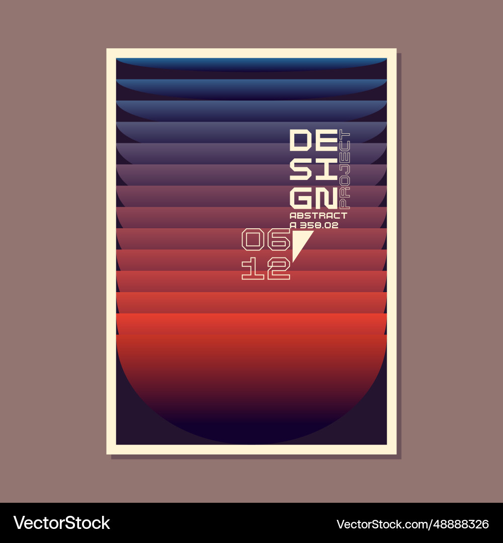 A template to use in your design composition vector image