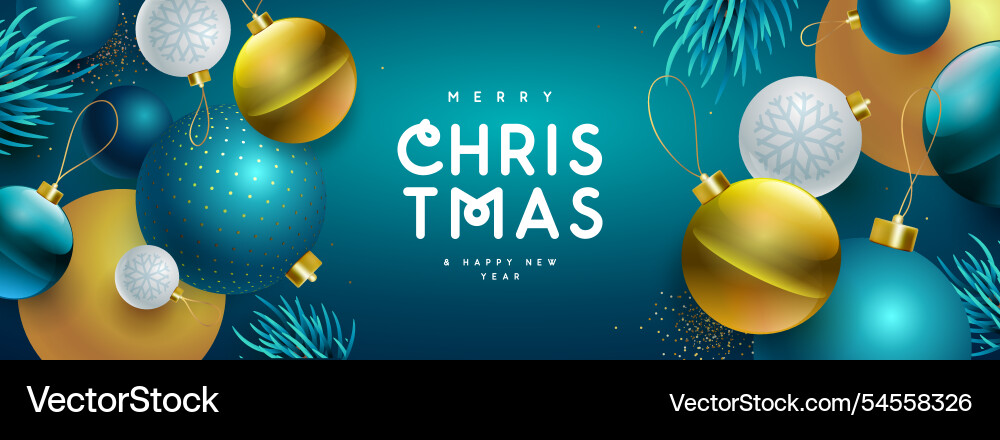 Merry christmas and happy new year holiday poster Merry christmas and happy new year holiday poster vector image