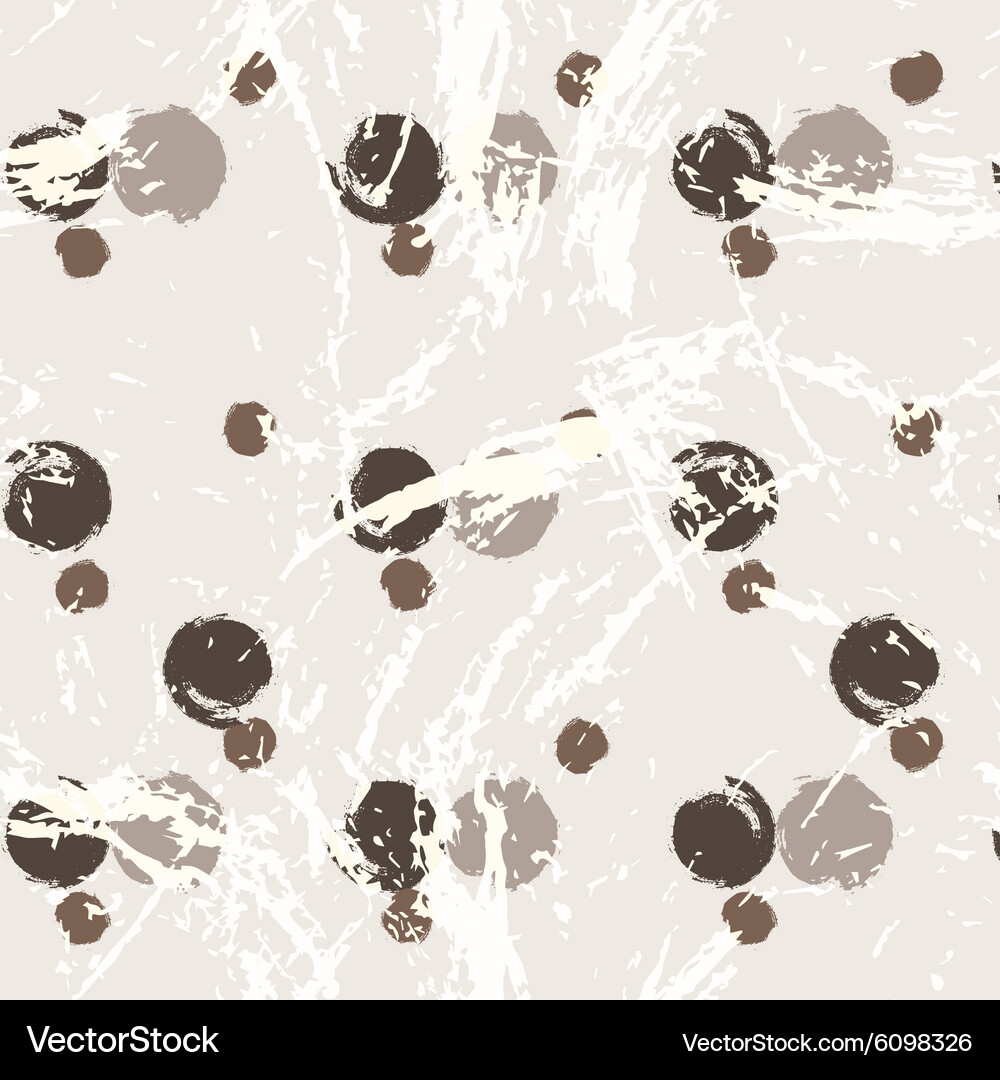Seamless pattern of blots and stains Vector Image