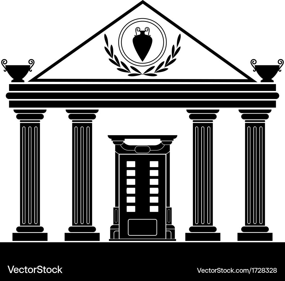 Classical Columns vector image