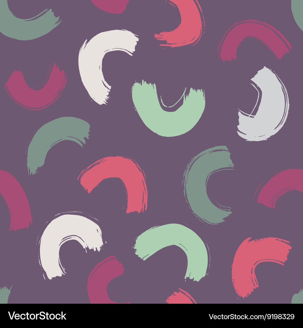 Abstract Brushstroke Pattern vector image