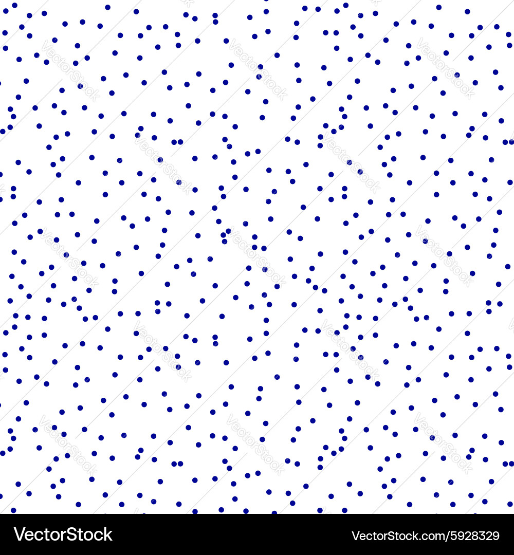Seamless texture with randomly spaced points vector image