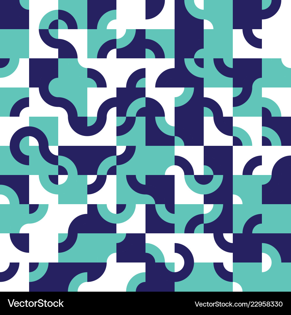 Abstract seamless pattern design with tiled vector image