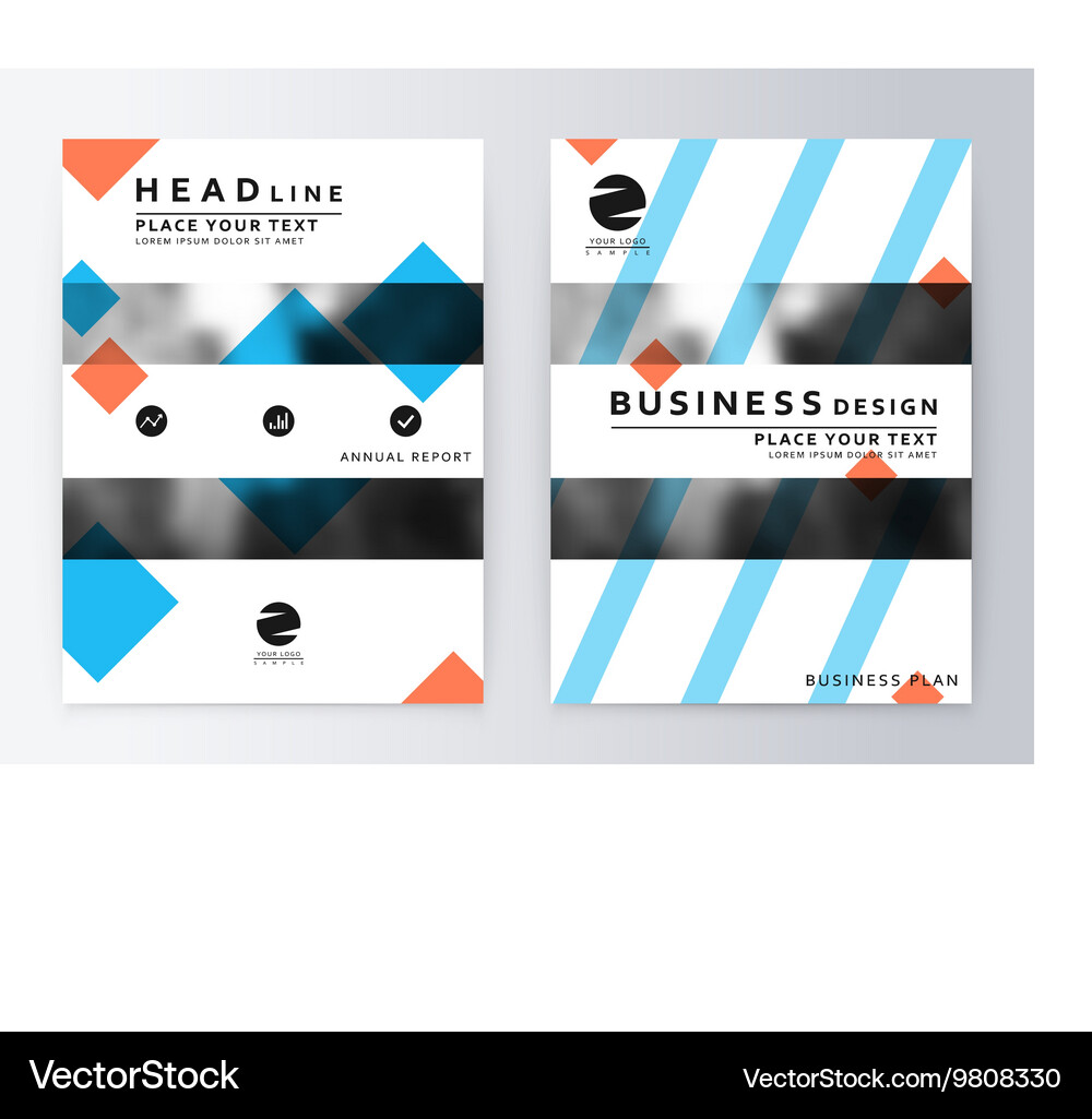 Layout design template Vector Image