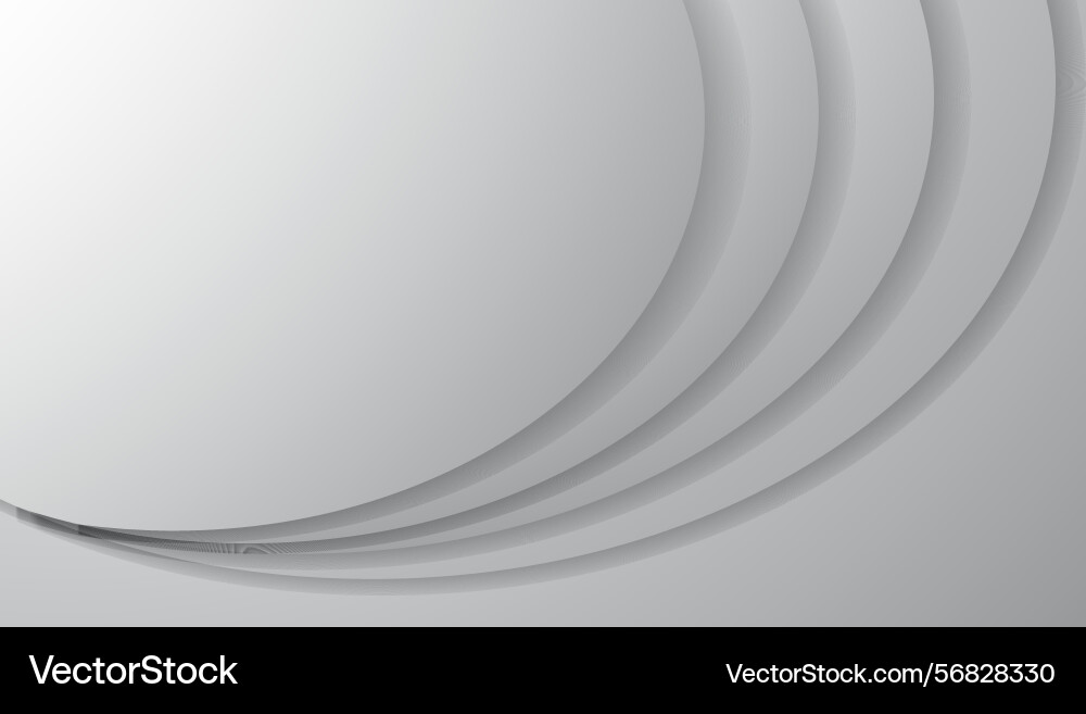 Smooth circular shapes create an abstract Vector Image