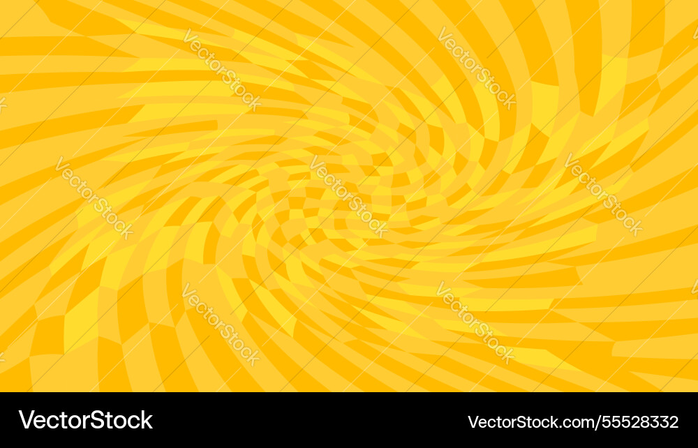 Orange twirl wave pattern abstract for background Vector Image