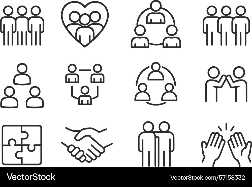 Showcasing various concepts Vector Image