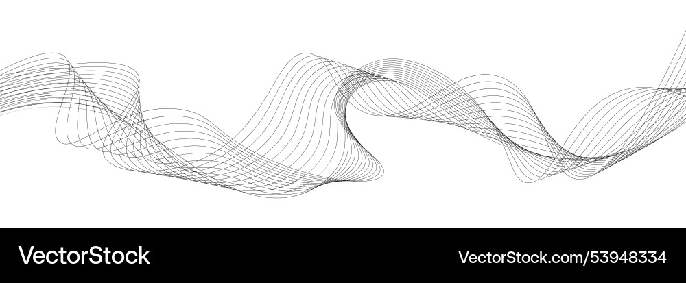 Abstract wave patterns in black and white create Abstract wave patterns in black and white create vector image