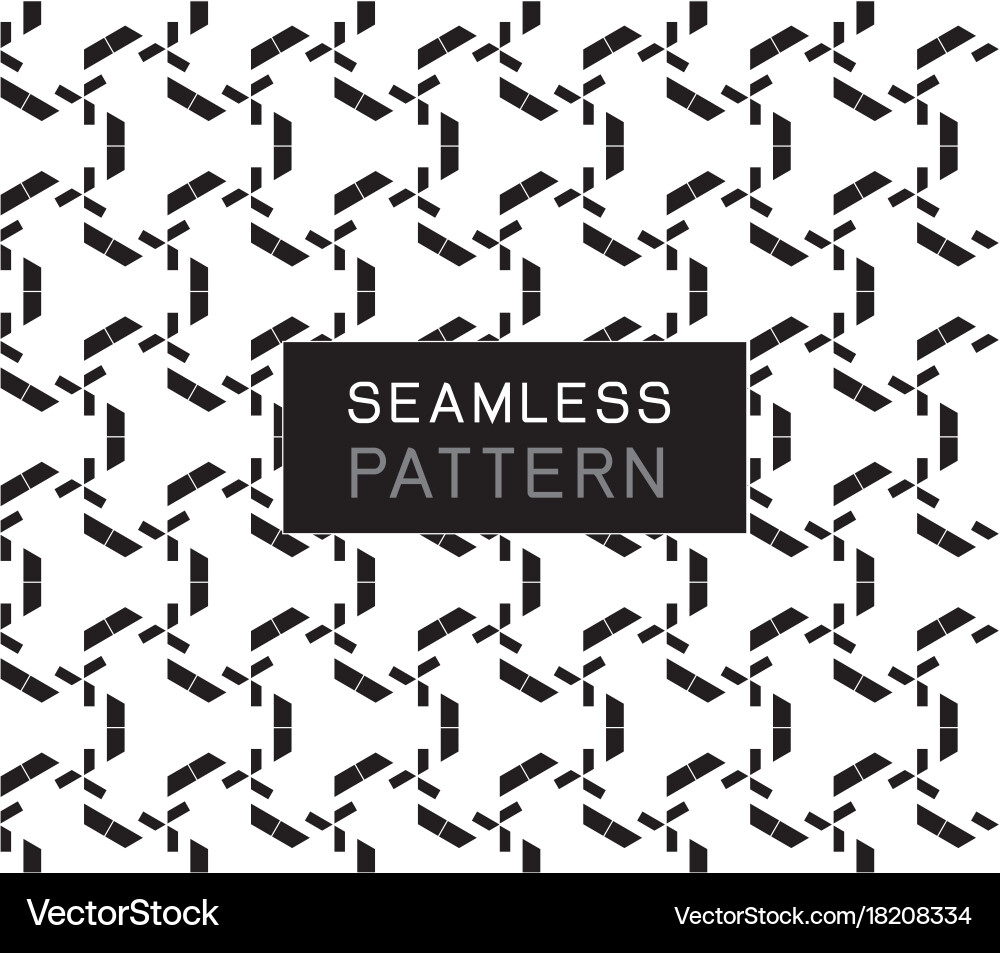 Geometric Line Pattern vector image