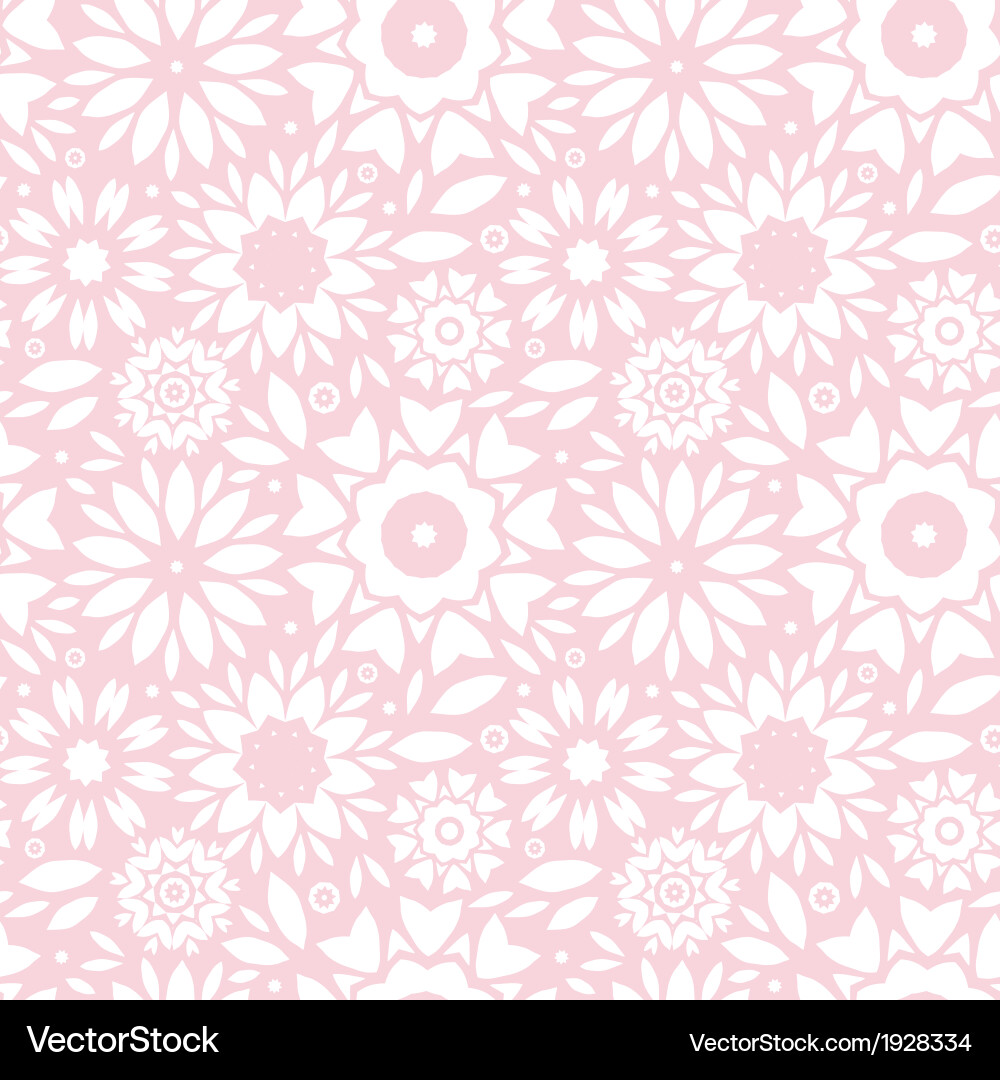 Subtle Pink Pattern Vector Light Pink Floral Seamless Pattern – Royalty-Free Vector | VectorStock