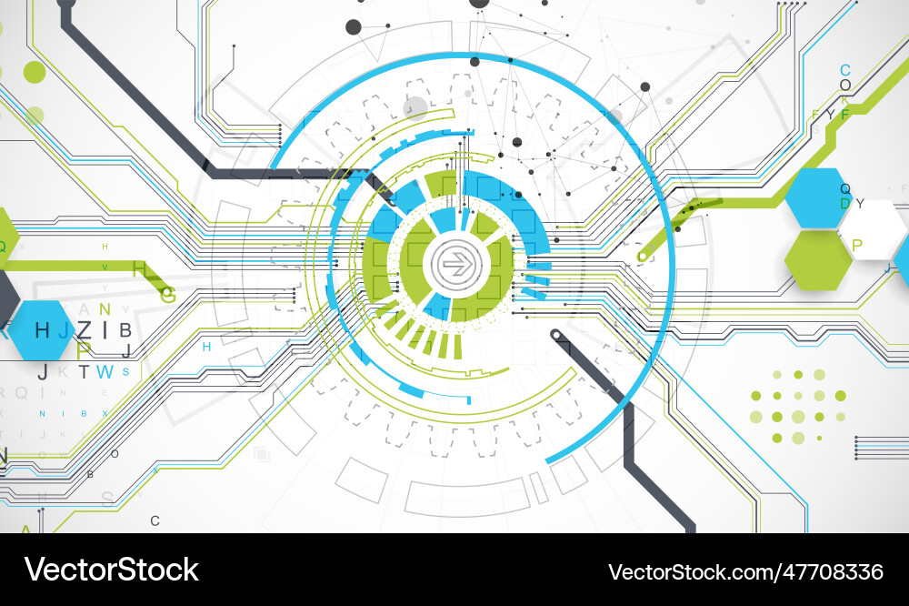 Abstract background with plexus effect scientific Abstract background with plexus effect scientific vector image