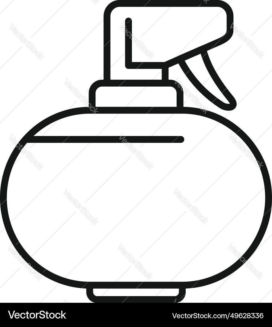 Air nozzle graffiti icon outline spray Air nozzle graffiti icon outline spray vector image
