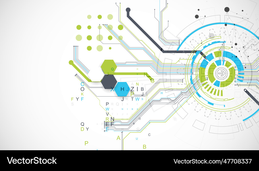 Abstract background with plexus effect scientific Abstract background with plexus effect scientific vector image