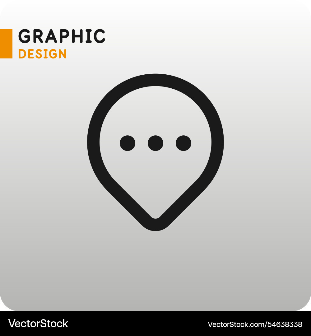 An icon to indicate the location on map An icon to indicate the location on map vector image