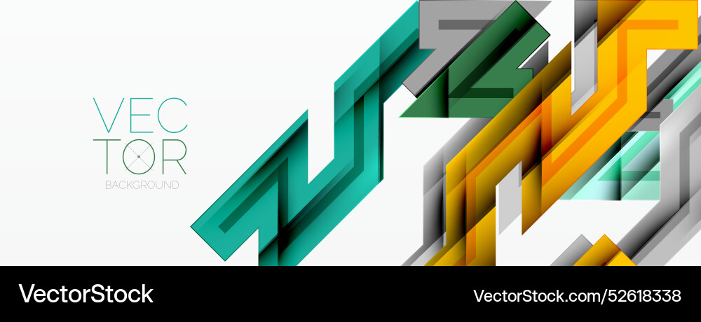 Dynamic lines geometric background Dynamic lines geometric background vector image