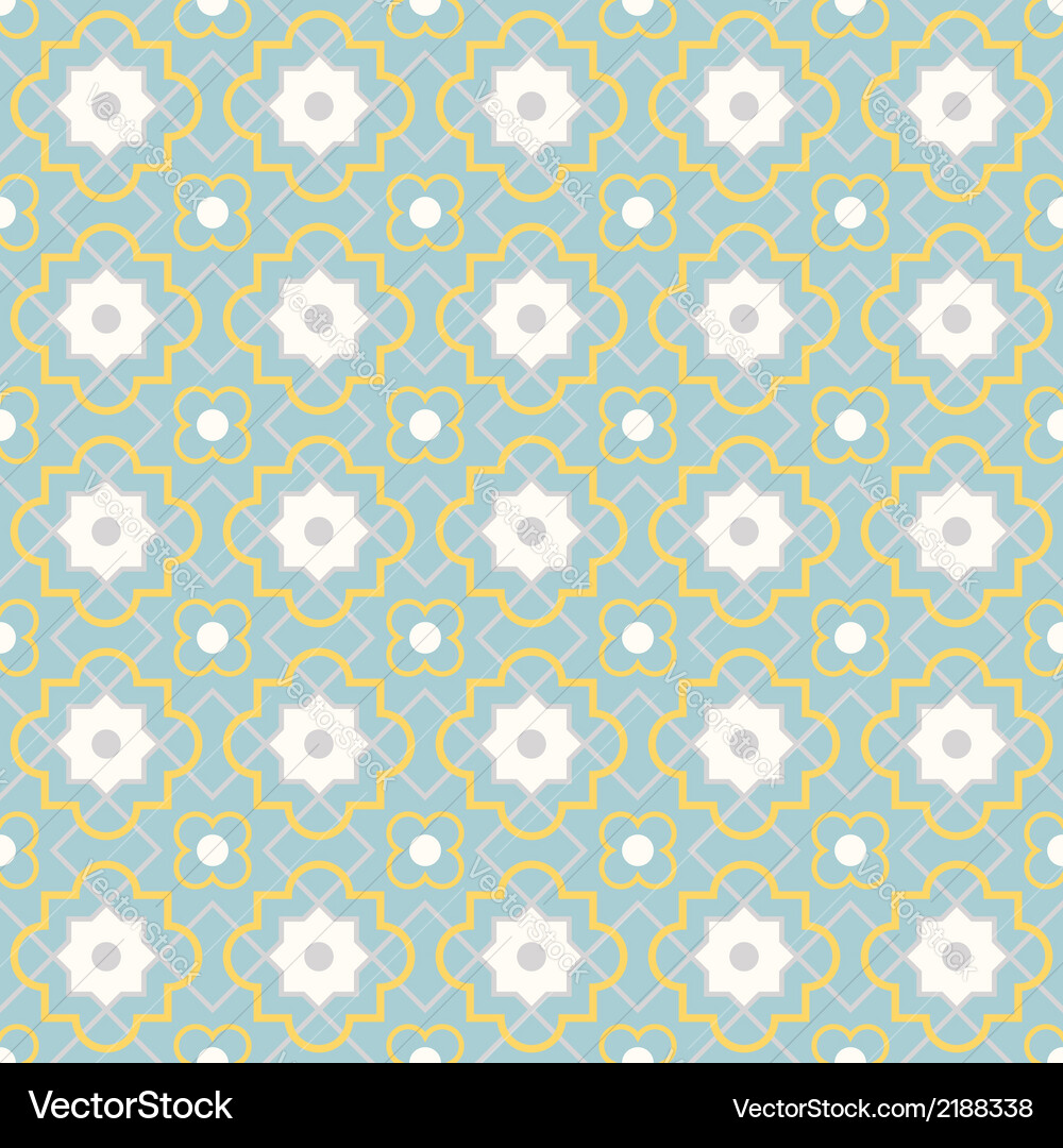 Intricate Lattice Pattern Vector Image