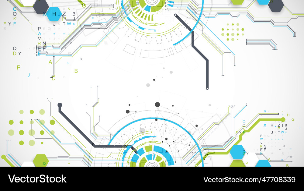 Abstract background with plexus effect scientific Abstract background with plexus effect scientific vector image