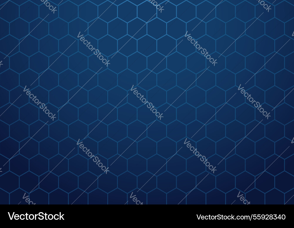 Hexagon seamless pattern abstract technology blue Hexagon seamless pattern abstract technology blue vector image