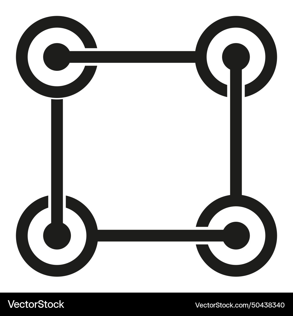 Peer to icon p2p computing networking Peer to icon p2p computing networking vector image