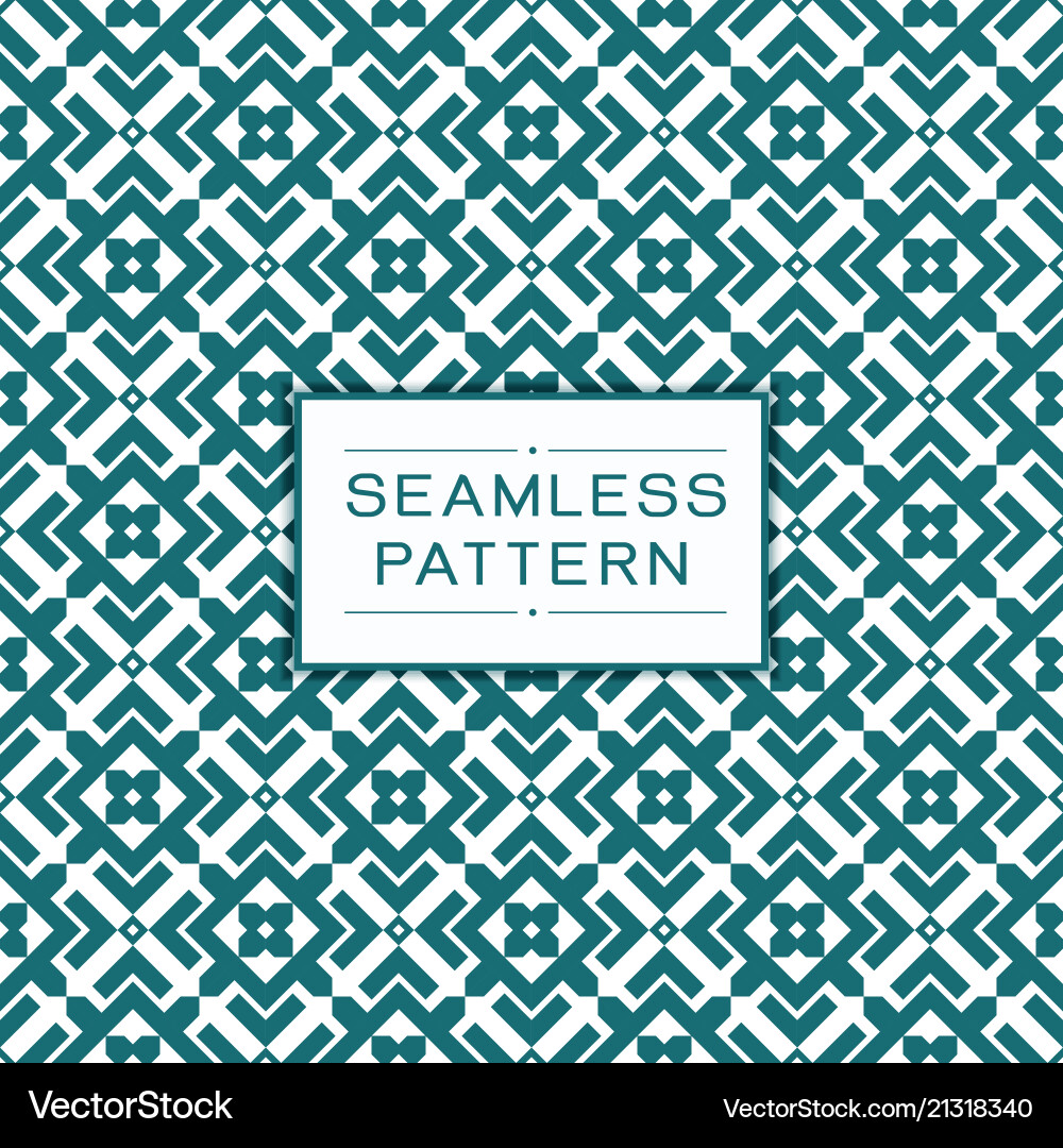 Seamless pattern and modern stylish texture Vector Image