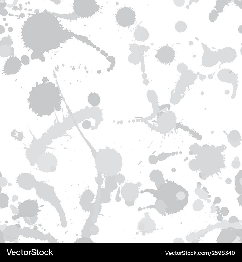 Seamless pattern with blots plus eps10 Vector Image