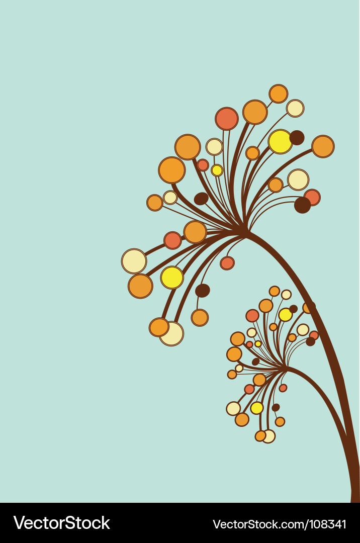Botanical Print - Leaf Pattern Vector Image