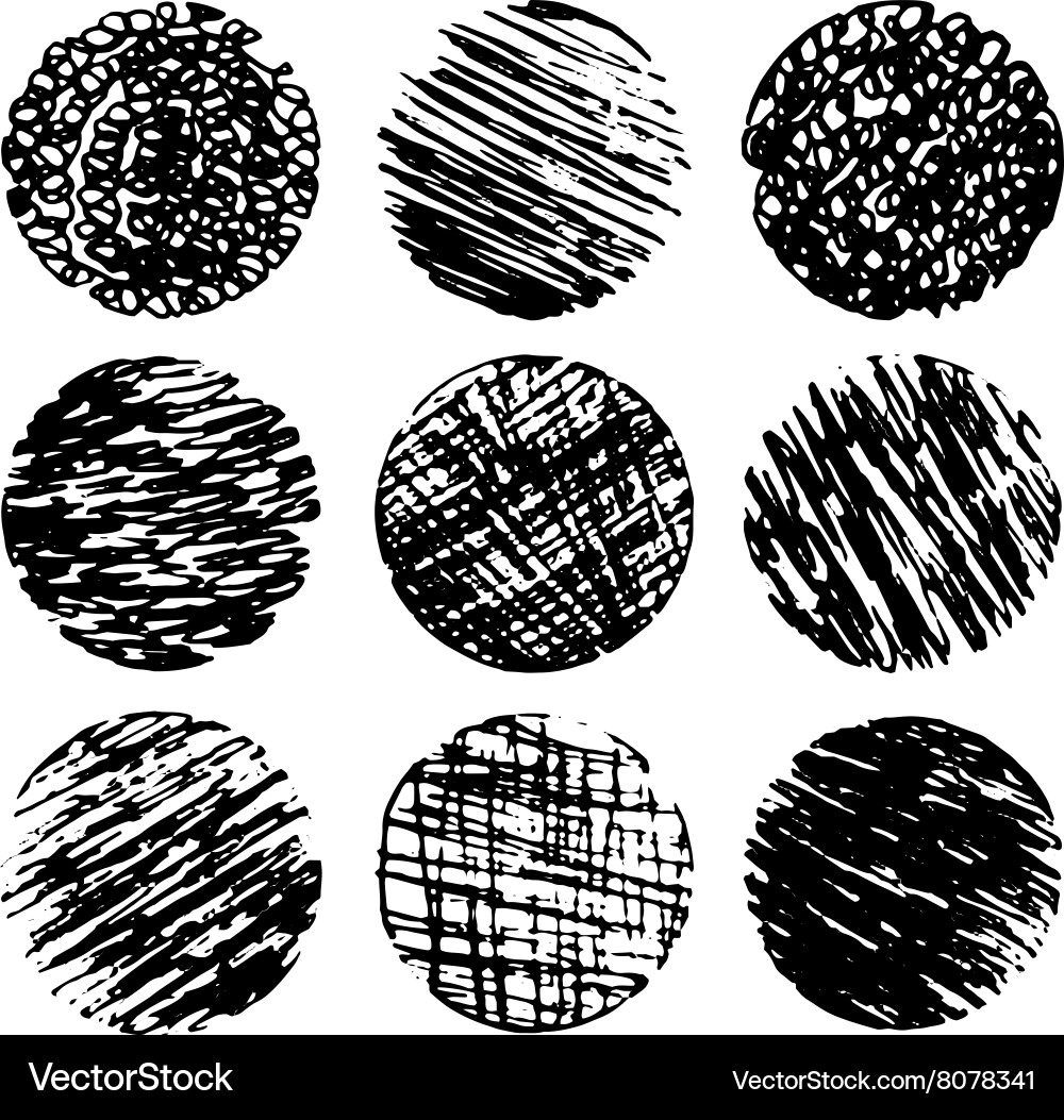 Drawing created in ink sketch handmade technique vector image