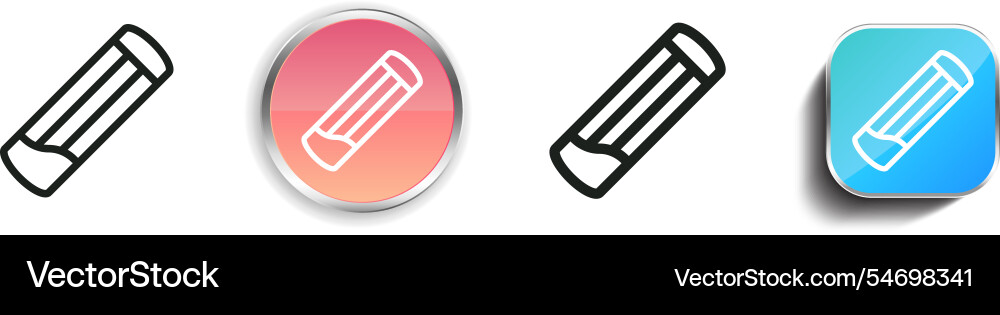 Guzheng icon thin linear regular and button style Guzheng icon thin linear regular and button style Vector Image