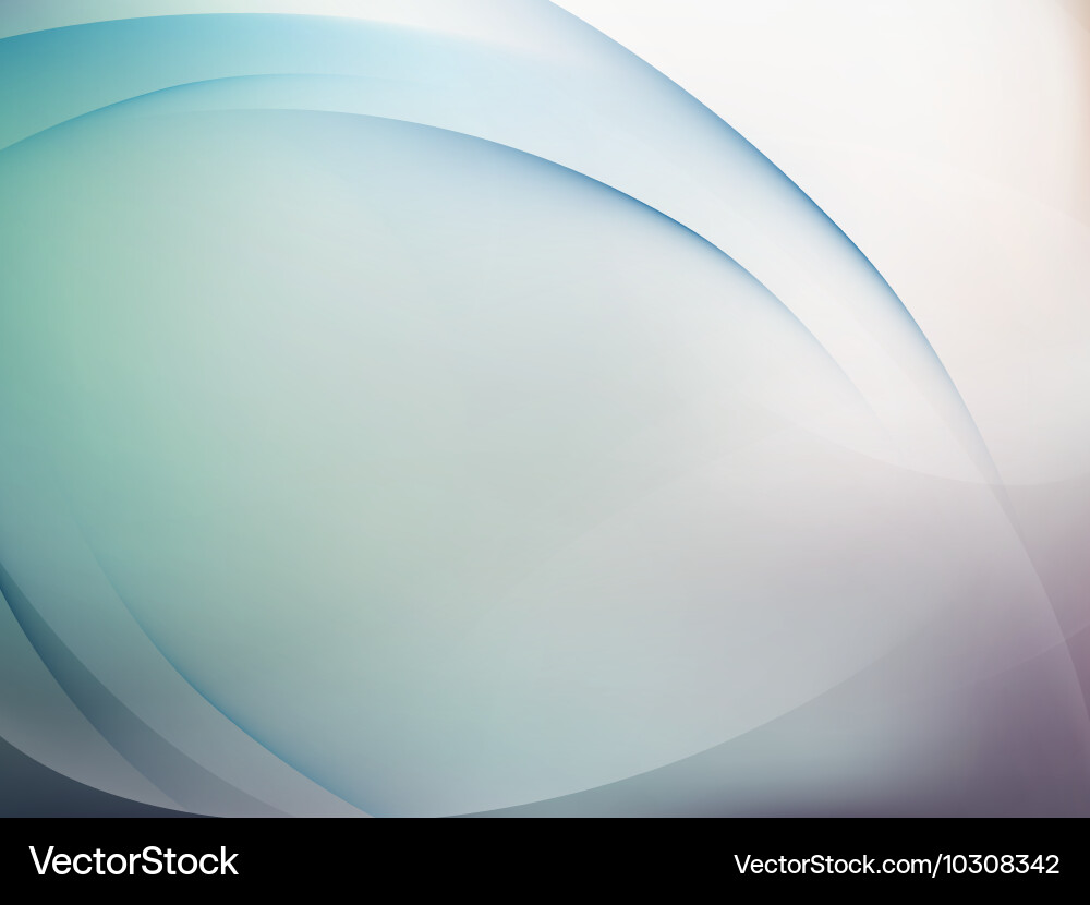 Abstract background with smooth lines eps 10 Vector Image