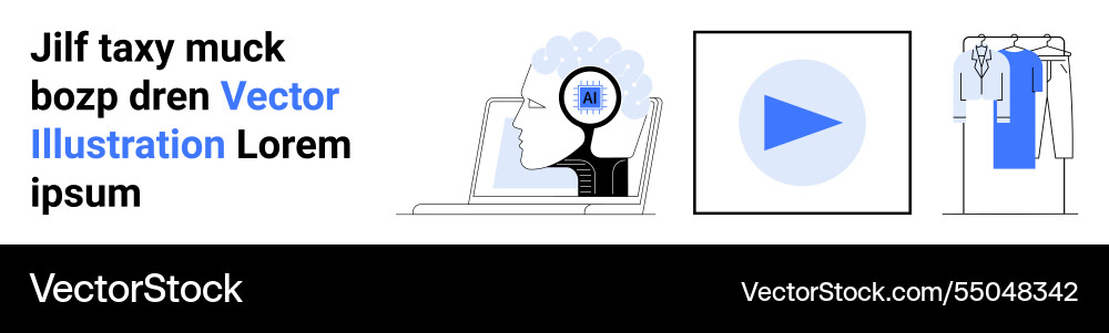 Digital learning concept with person using laptop Digital learning concept with person using laptop vector image