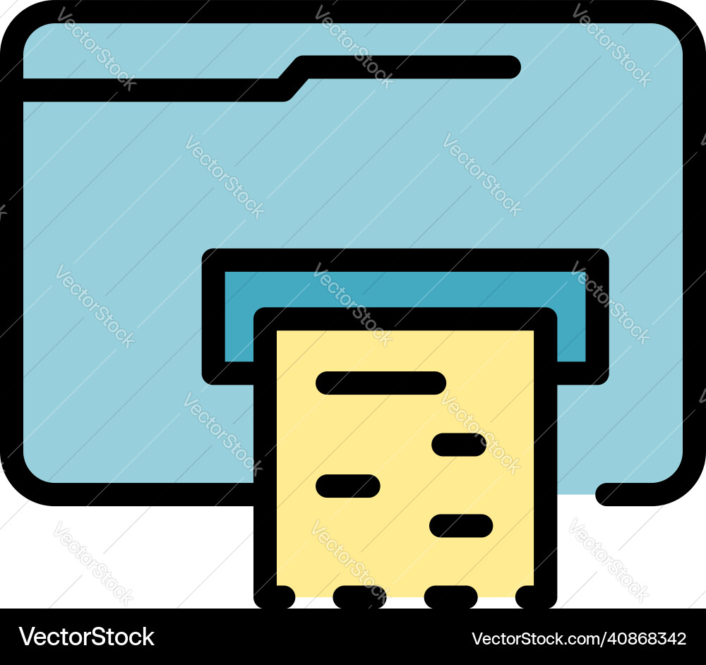Internet connection icon color outline Internet connection icon color outline vector image