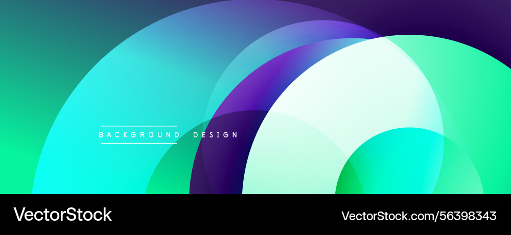 Abstract colorful overlapping circles create Abstract colorful overlapping circles create Vector Image