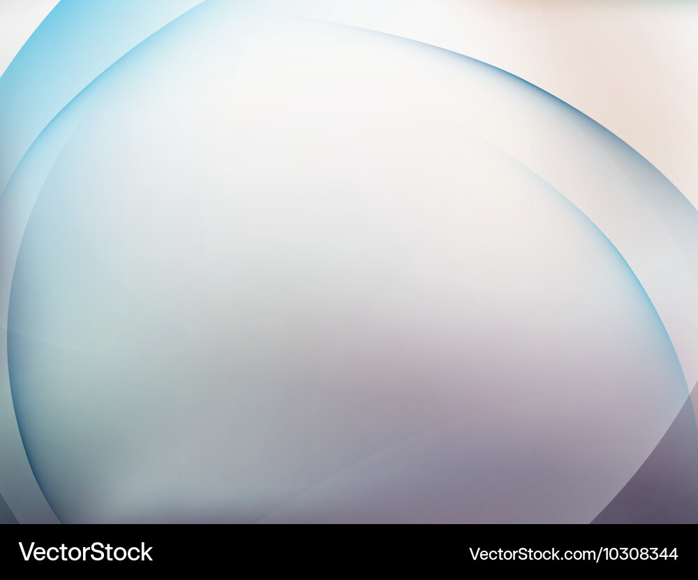 Abstract background with smooth lines eps 10 Vector Image