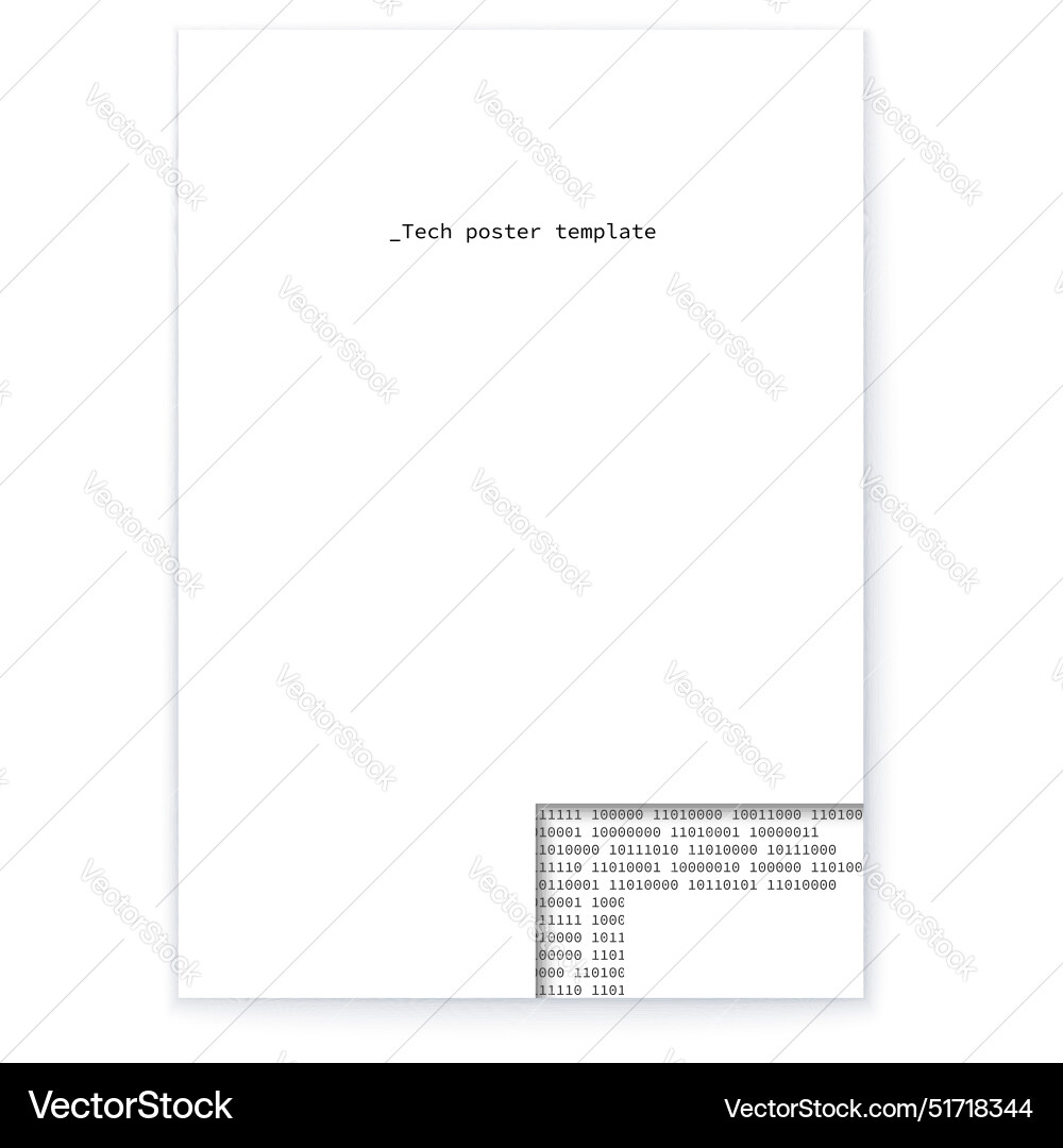 Carving style abstract binary sequence Carving style abstract binary sequence vector image