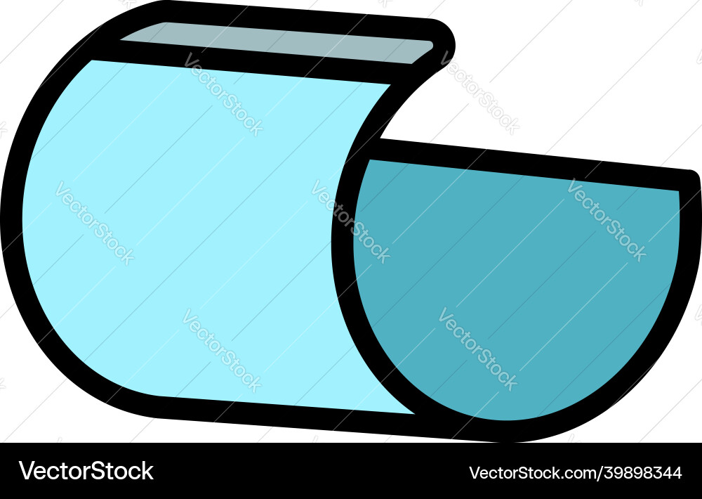 Flex display icon color outline Flex display icon color outline vector image