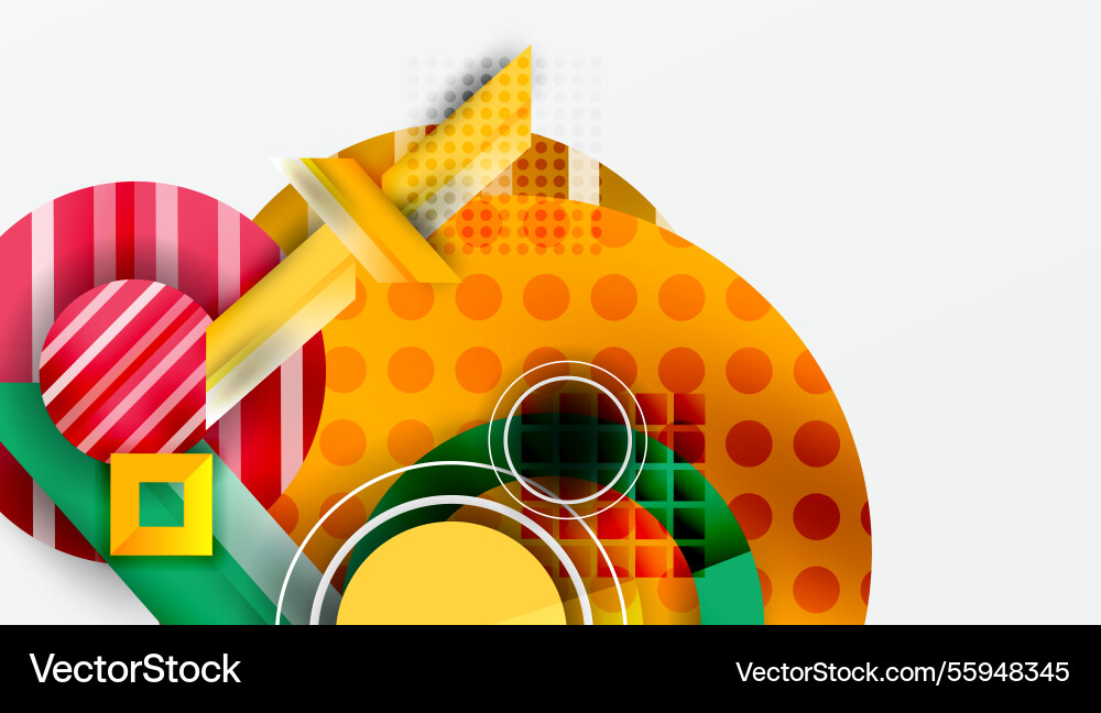 Dynamic complex geometric abstract background Dynamic complex geometric abstract background vector image