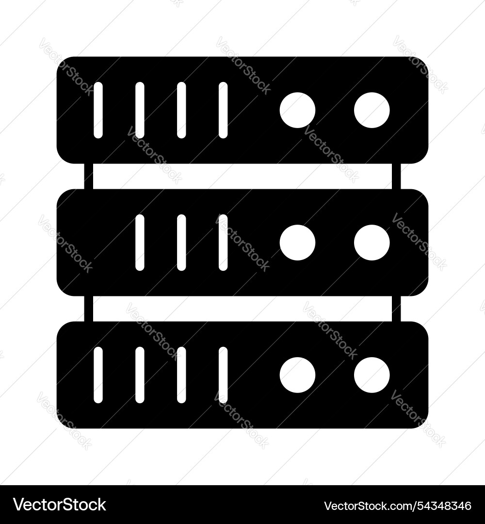 Data server Royalty Free Vector Image - VectorStock