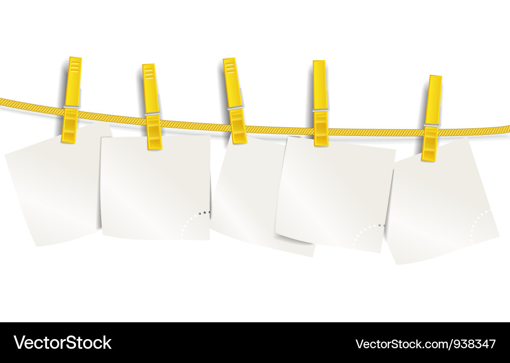 Pegged Notes on String Vector Image