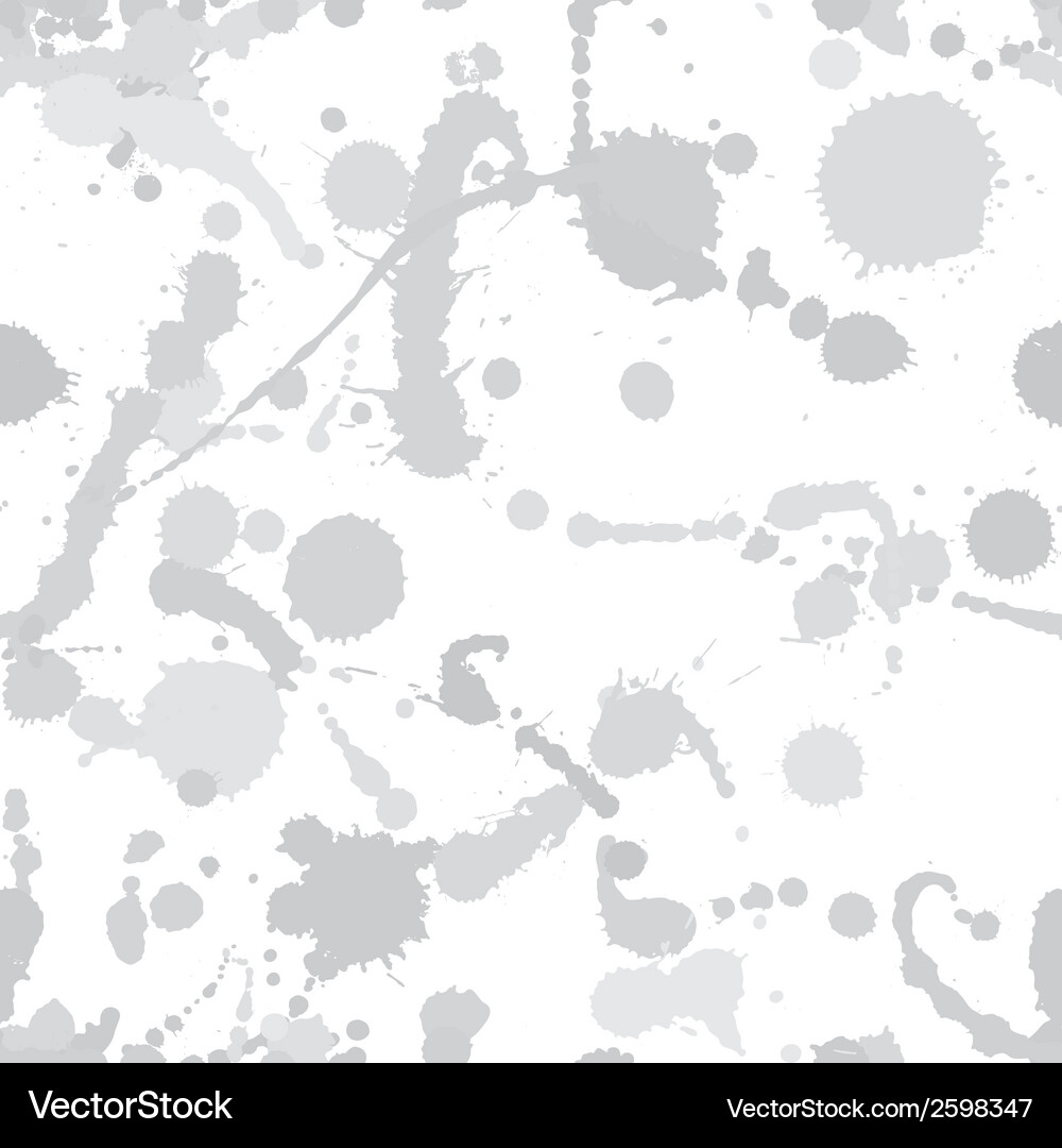 Seamless pattern with blots plus eps10 Vector Image