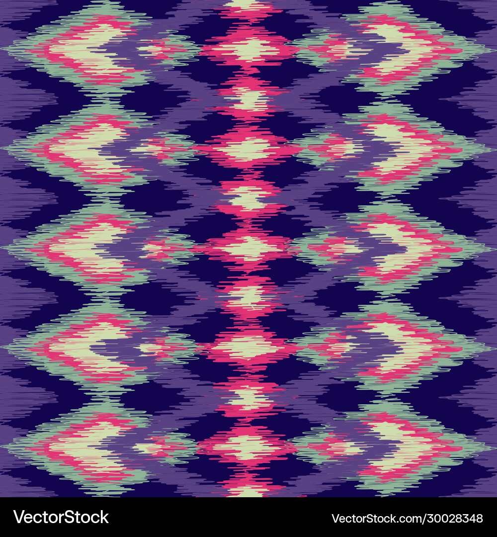 Koat Pattern Seamless ikat ethnic pattern Royalty Free Vector Image